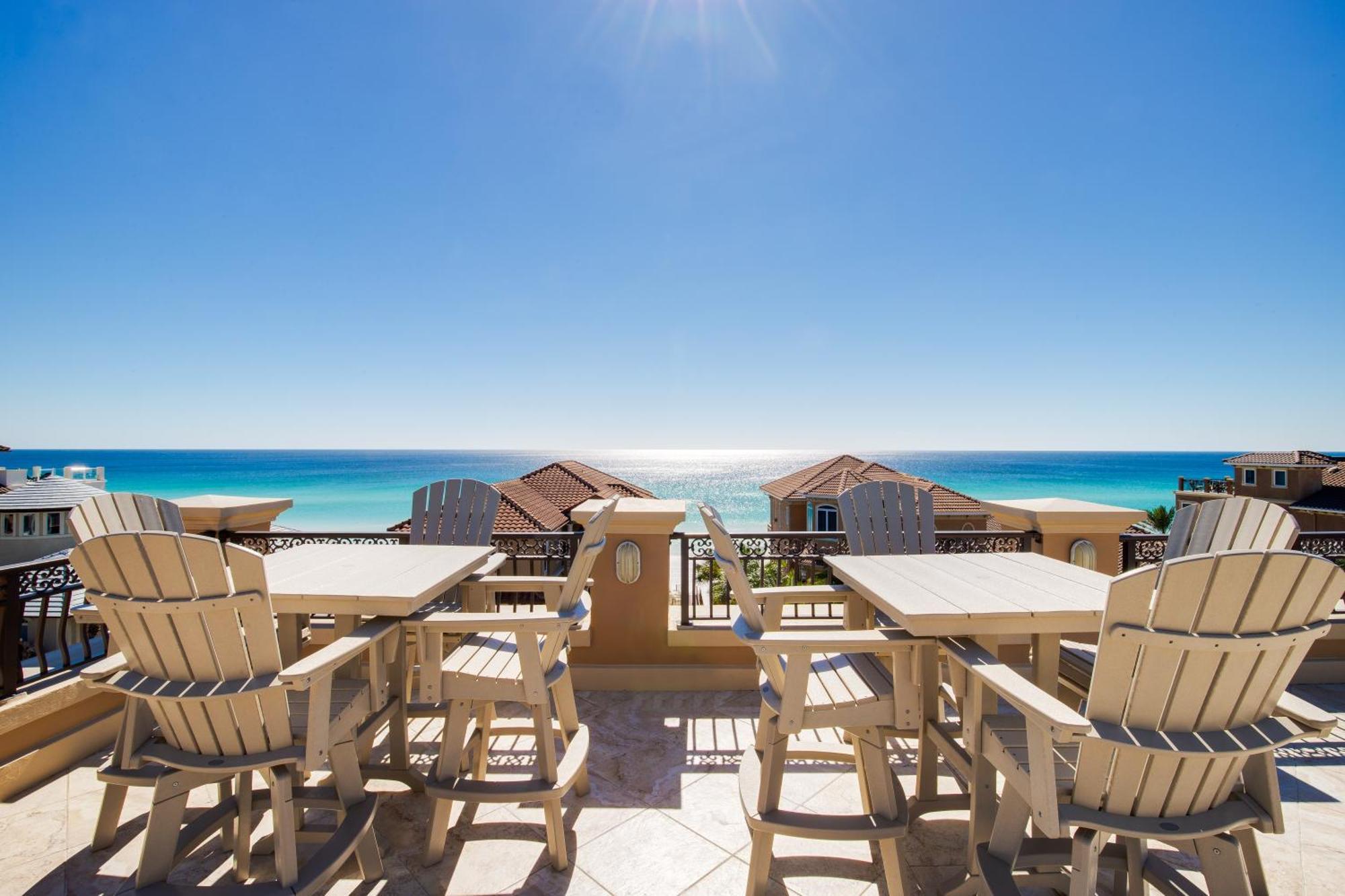 Beach Views, Rooftop Deck, Outdoor Kitchen, Destin Villa Esterno foto